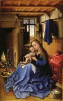 Robert Campin - Virgin and Child in an Interior